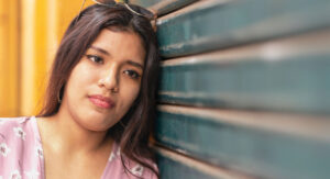 Woman wondering about STDs